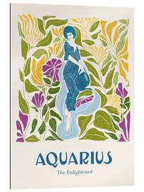 Quadro em plexi-alumínio Aquarius - The Enlightened - Jenny Liz Rome
