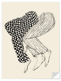 Wandsticker Löffelchen Schlafen - Jenny Liz Rome