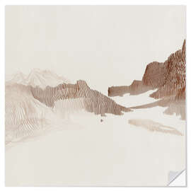 Wandsticker Peaceful Nature II - Alma