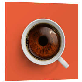 Magnettafel Kaffee-Auge