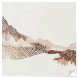 Wandsticker Peaceful Nature I