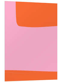 Hartschaumbild Bold Geometric Shapes