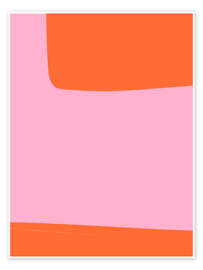 Poster Bold Geometric Shapes