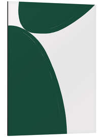 Alubild Green Minimalism - Athene Fritsch