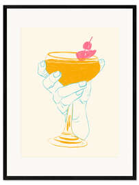 Gerahmter Kunstdruck Cocktail Time