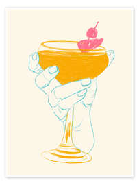 Wandbild Cocktail Time - Jenny Liz Rome