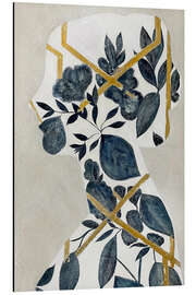 Tableau en aluminium Blue Face Landscape