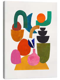 Leinwandbild Happily Stacked