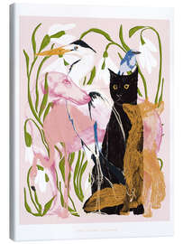 Leinwandbild Tier-Collage - Jenny Liz Rome