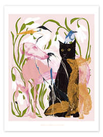 Wandbild Tier-Collage - Jenny Liz Rome