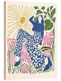 Holzbild Gloria - Jenny Liz Rome