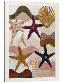 Magnettafel Seesterne und Formen