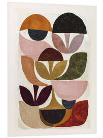 Hartschaumbild Abstrakte organische Oberfläche - ThingDesign