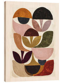 Holzbild Abstrakte organische Oberfläche - ThingDesign