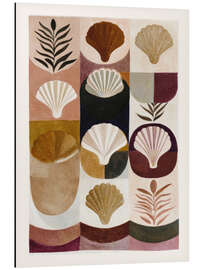 Alubild Muscheln und Formen