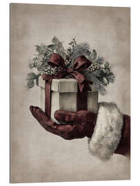 Gallery Print Weihnachtsmann-Handschuhe