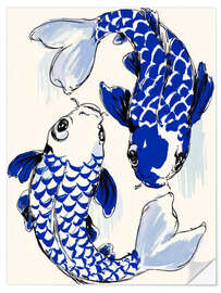 Wandsticker Fluide Harmonie