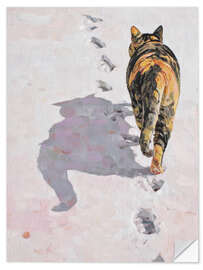 Wandsticker Pfoten des Winters - DejaReve