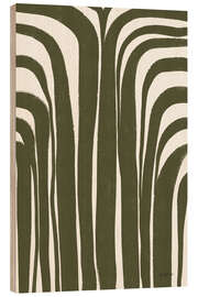 Holzbild Organic Abstract I