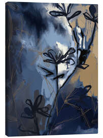 Leinwandbild Dunkle Landschaft I - Anne Tavoletti