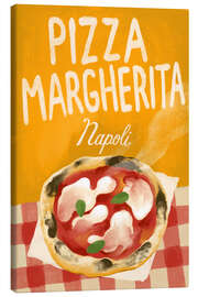 Leinwandbild Pizza Margherita, Napoli - Marco Marella