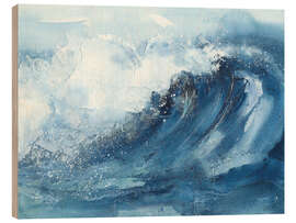 Holzbild Waves V