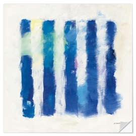 Wandsticker Rhythmus und Farbe