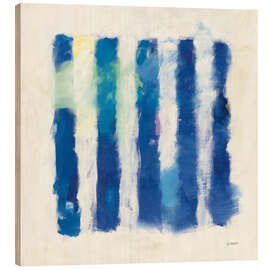 Holzbild Rhythmus und Farbe