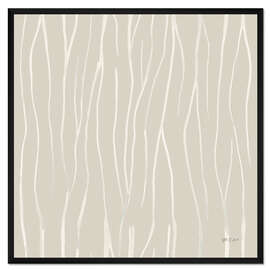 Gerahmter Kunstdruck Küstenriff III