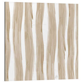 Alubild Zartes Meer VII