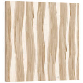 Holzbild Zartes Meer VII