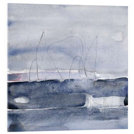 Acrylglasbild Grauer Himmel I - Jocelyn Elizabeth