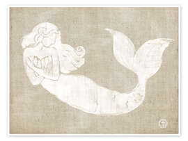 Wandbild Auf den Wellen II - Sue Schlabach