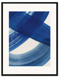 Gerahmter Kunstdruck My Baby Blue I