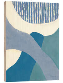 Holzbild Retro Abstract VI