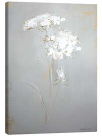 Leinwandbild Skizze einer weißen Blume II - Danhui Nai