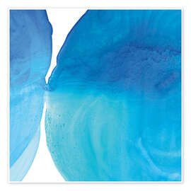 Wandbild Türkisfarbene Becken I - Piper Rhue