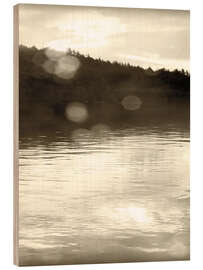 Stampa su legno Twilight Dock I - Sue Schlabach