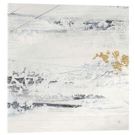 Acrylglasbild Textured Gold III - Chris Paschke