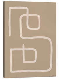 Leinwandbild Abstract Squiggle I - Beth Grove