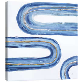 Leinwandbild Vergoldeter Regenbogen V - Chris Paschke