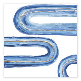 Wandbild Vergoldeter Regenbogen V - Chris Paschke