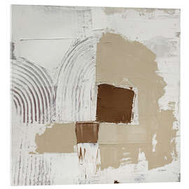 Acrylglasbild Transformation Brown - Mike Schick