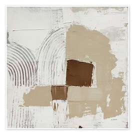 Wandbild Transformation Brown - Mike Schick