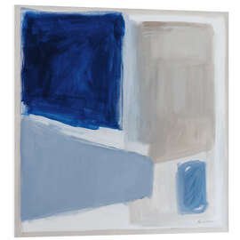 Hartschaumbild Blue and Brew