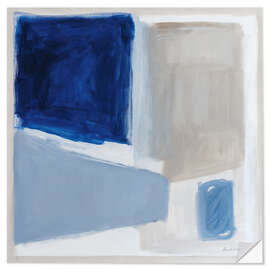 Wandsticker Blue and Brew