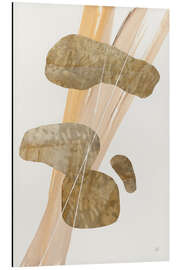 Tableau en aluminium Metallic Texture IV - Chris Paschke