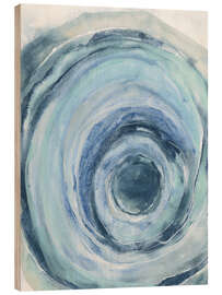 Holzbild Watercolor Geode IX - Chris Paschke