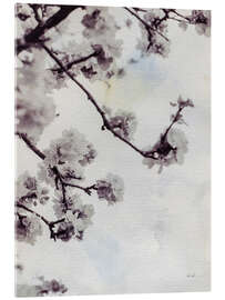 Acrylglasbild Zarte Blüte - Deborah Revell