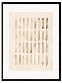 Gerahmter Kunstdruck Einfache Schönheit I